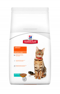 Hill's Science Plan Optimal Care корм для кошек от 1 до 6 лет с тунцом 2 кг