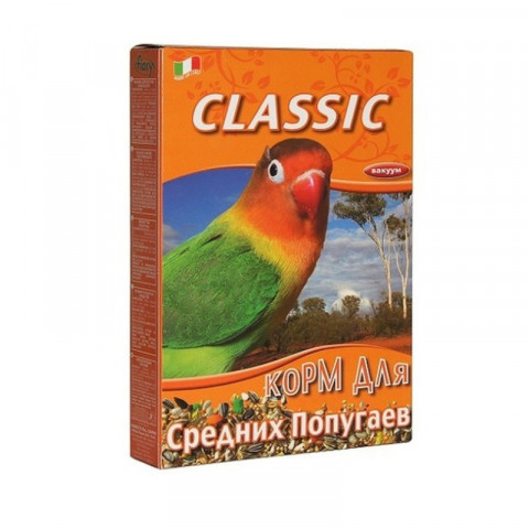 FIORY корм для средних попугаев Classic - 650 г