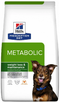 Hill's Prescription Diet Metabolic Weight (Сухой диетический корм для собак для снижения и контроля веса), 10 кг