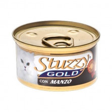 Stuzzy Gold для кошек мусс из говядины - 85 г