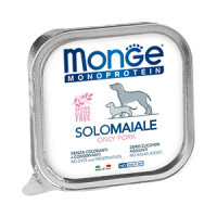 Monge Dog Monoprotein Solo паштет для собак из свинины 150 г