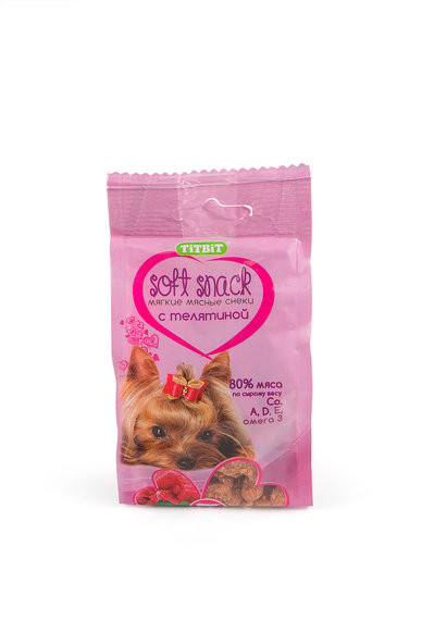 Titbit Снек мягкий с телятиной - 100 г