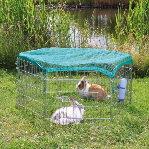 Загон Trixie для мелких грызунов с сеткой из 6 элементов 60х63 см ф120 см 1 ш