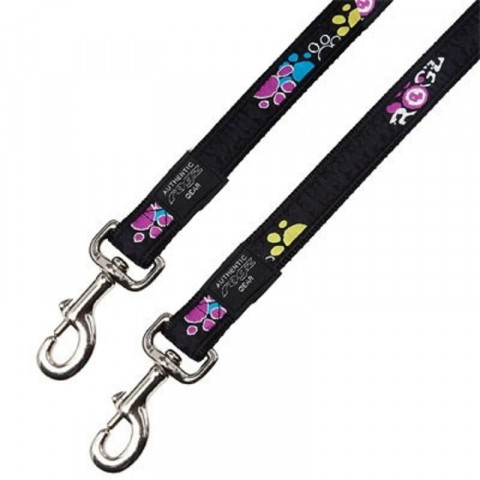 Поводок Rogz для собак крупных пород черный 0,5 м 1 ш