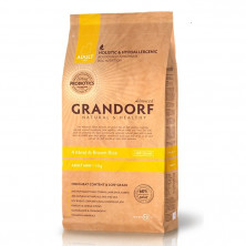 Grandorf Probiotic Adult Mini 4Meat Brown Rice 1 кг