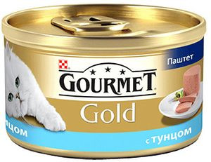 Консервы Gourmet Gold паштет для кошек с тунцом - 85 г