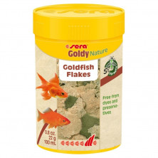 Sera Goldy Nature корм для золотых рыб в хлопьях - 100 мл, 22 г