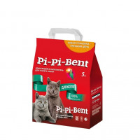 Pi-Pi Bent комкующийся наполнитель из бентонитовой глины мелкой фракции для котят - 5 кг