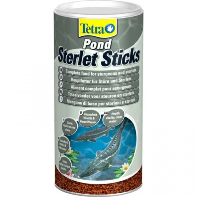 Корм Tetra Pond Sterlet Sticks для осетровых и стерляди - 1 л 580 г