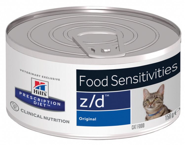 Hill's Prescription Diet z/d Food Sensitivities при пищевой аллергии, с курицей - 156 г