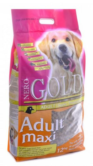 Корм Nero gold adult maxi для взрослых собак крупных пород - 18 кг