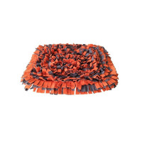 OSSO-fashion игровой коврик для поиска лакомств серо-оранжевый, 35х45 см