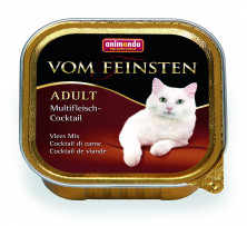 Animonda Консервы Vom Feinsten Adult коктейль из разных сортов мяса для взрослых кошек - 100 г