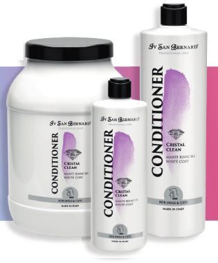 Iv San Bernard Traditional Line Cristal Clean Кондиционер для устранения желтизны шерсти 500 мл