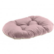 Ferplast Prince Cushion велюровая подушка для кошек и собак, розово-бежевая размер 55, 55x36 см
