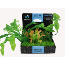 Prime M618 композиция из пластиковых растений для аквариума 15 см
