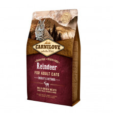 CarniLove с мясом северного оленя для взрослых кошек - 2 кг