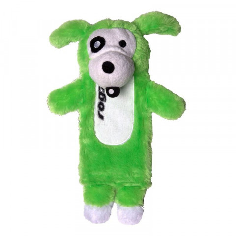 Игрушка мягкая для собак ROGZ Thinz S Собака лайм - 200 мм