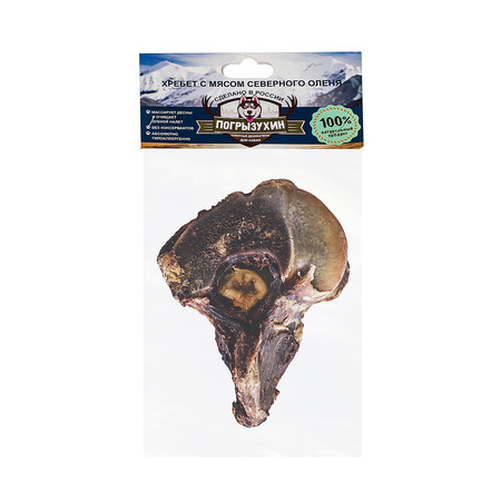 Лакомство Погрызухин для собак хребет северного оленя M