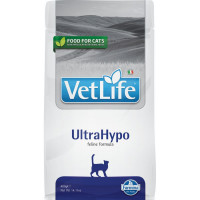 Farmina Vet Life Natural Diet Cat Ultrahypo сухой корм для кошек при аллергии - 400 г
