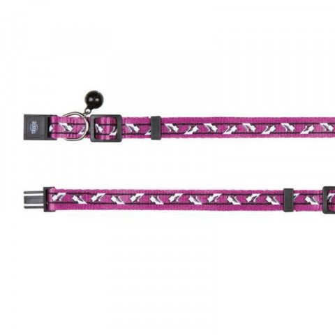 Ошейник Trixie для кошек нейлоновый с рисунком