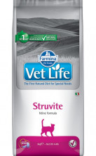Farmina Vet Life Cat Struvite ветеринарный диетический корм для взрослых кошек и котов с мочекаменной болезнью струвитного типа - 10 кг