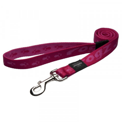 Поводок удлиненный для собак ROGZ Alpinist XL-25мм 1,8 м (Розовый HLL27K)