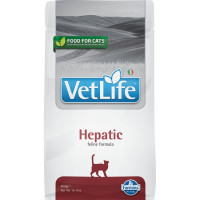 Farmina Vet Life Natural Diet Cat Hepatic сухой корм для кошек при заболевании печени - 400 г