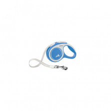 Flexi New Comfort tape XS поводок-рулетка для собак, голубая 3 м, до 12 кг