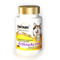 Unitabs ArthroАctive с Q10 для собак 100 таб