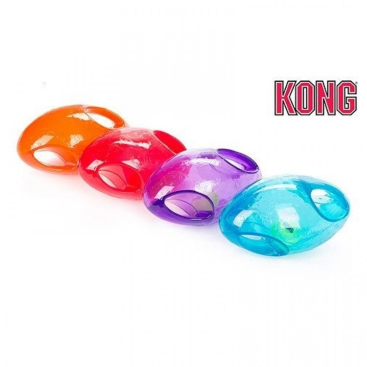 Kong игрушка для собак Джумблер Регби L/XL синтетическая резина  23 см