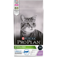 Сухой корм Pro Plan Cat Senior 7+ Sterilised для стерилизованных кошек старше 7 лет с индейкой - 1,5 кг