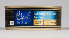 Консервы Clan De File для собак с ягненком - 100 г
