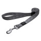 Поводок удлиненный для собак ROGZ Alpinist XL-25мм 1,8 м (Серый HLL27L)