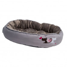 Лежак для кошек ROGZ Snug Podz Серый M CPM01