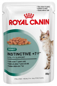Royal Canin Instinctive +7 паучи для кошек старше 7 лет в соусе - 85 г