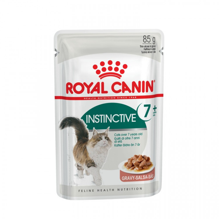 Royal Canin Instinctive +7 паучи для кошек старше 7 лет в соусе - 85 г