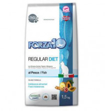 Forza10 Diet для взрослых кошек из океанической рыбы, при аллергии и повышенной чувствительности к животным белкам - 1.5 кг