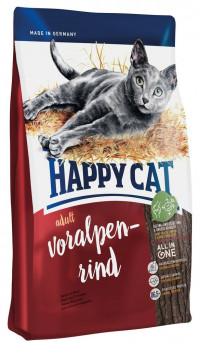 Happy Cat Fit&Well Adult Альпийская говядина - 1,4 кг