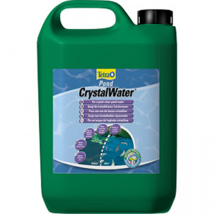 Средство Tetra Pond Crystal Water для очистки прудовой воды от мути - 3 л 1 ш
