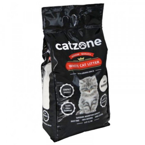 Catzone Compact Natural наполнитель для кошачьего туалета натуральный - 5.2 кг