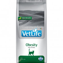 Farmina Vet Life Natural Diet Cat Obesity сухой корм для кошек при ожирении - 5 кг