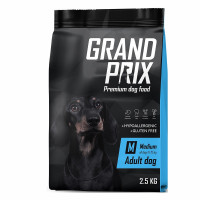 Grand Prix Medium Adult Сухой корм для взрослых собак средних пород с курицей - 2,5 кг с