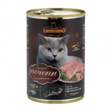 Консервированный корм Leonardo Quality Selection для кошек с печенью - 400 г