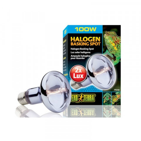 Exo Terra лампа для аквариума дневного света Halogen Basking Spot 100 Вт (PT2183)