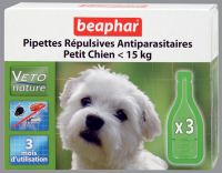 Beaphar Bio Stop On   капли от блох для собак мелких пород