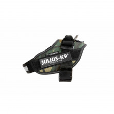 Julius-K9 шлейка для собак IDC-Powerharness Mini-Mini, 40-53 см/ 4-7 кг, камуфляж