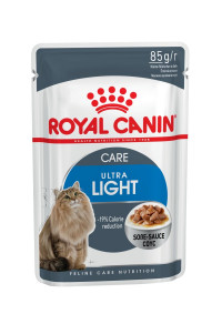 Royal Canin Cat Ultra Light  паучи для кошек в соусе - 85 г