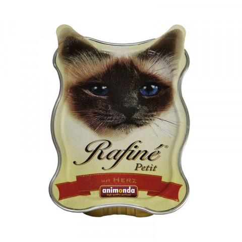 Animonda Консервы Rafine Petit с сердцем для взрослых кошек - 85 г