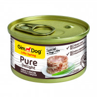 Gimborn GimDog Pure Delight влажный корм для собак из цыпленка с говядиной - 85 г